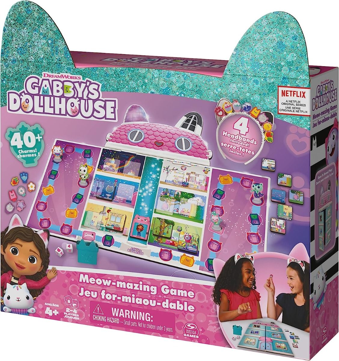 Gabby's Doll House Meow-Mazing Dollhouse Game 6065769