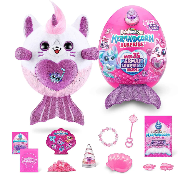 Rainbocorns Mermaidcorn Surprise Plush Medium S7 ZUR-9283