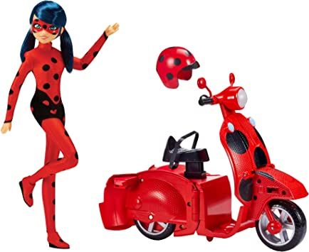 Miraculous Switch 'n Go Scooter With Ladybug Doll 50668