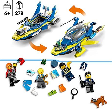 LEGO City Water Police Detective Missions 6385814/60355