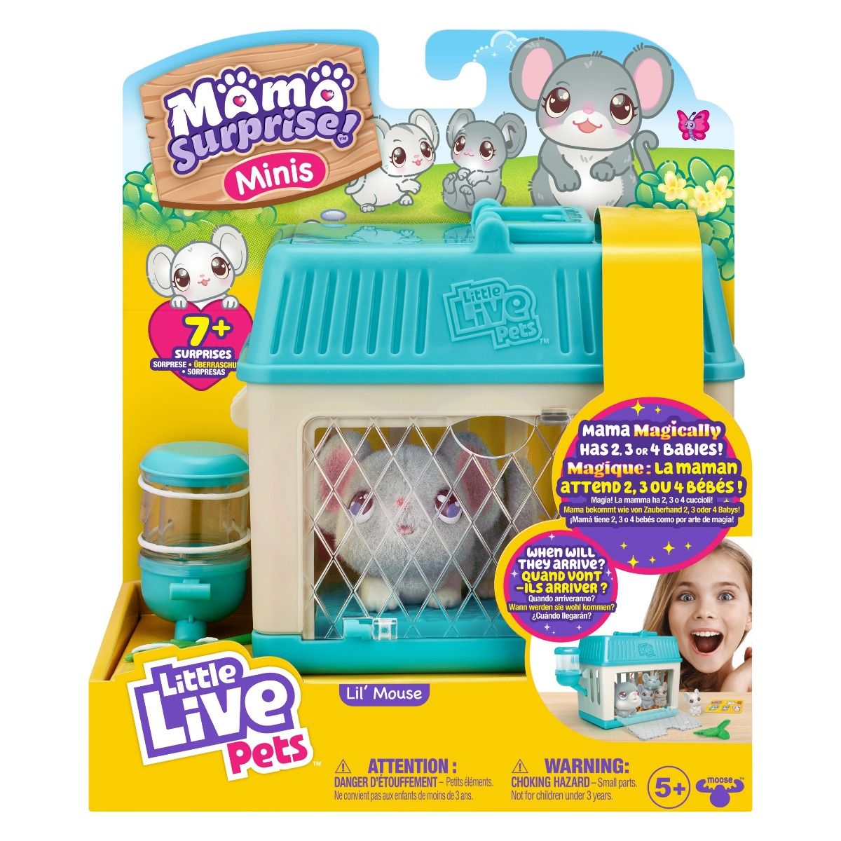 Little Live Pets Mama Surprise Minis: Lil' Mouse 26510/64565