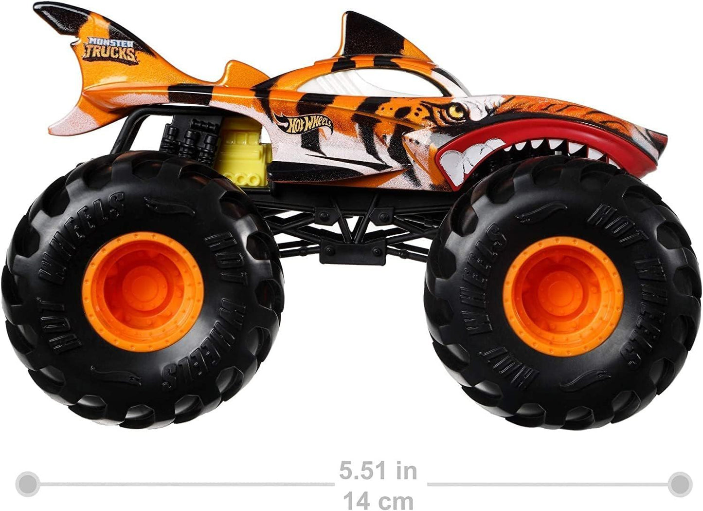 Hot Wheels Monster Trucks Tiger Shark Vehicle 1:24 HNV03