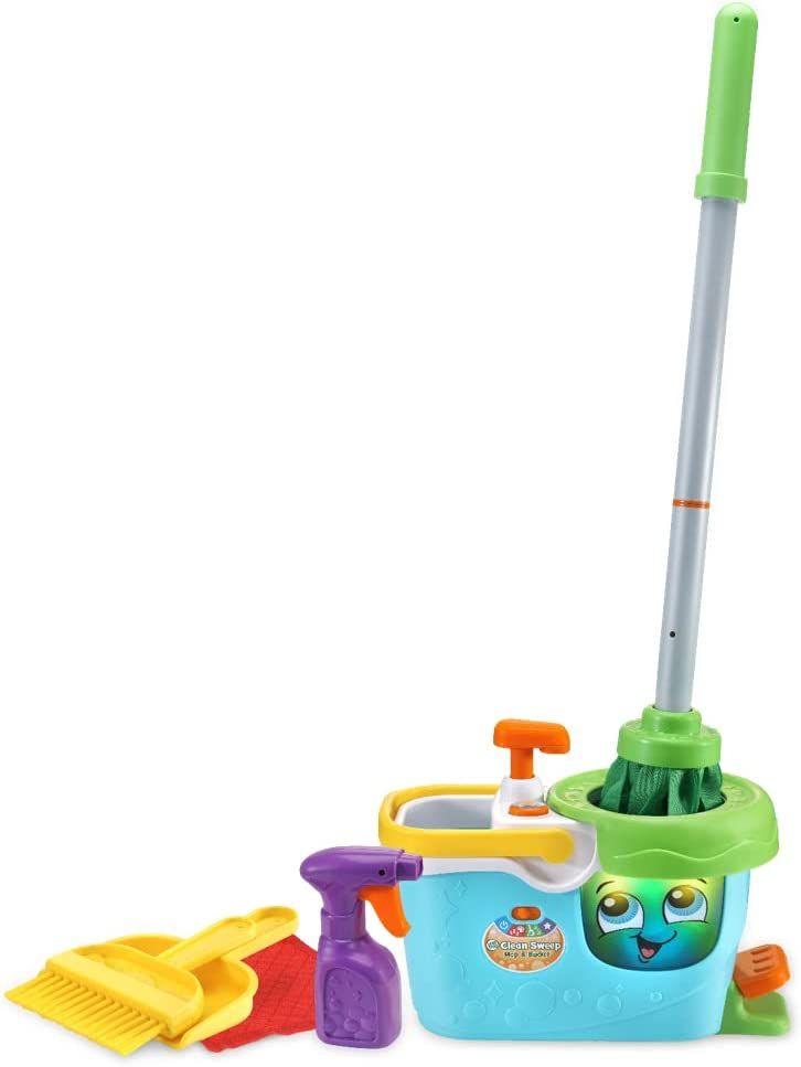 Leapfrog Clean Sweep Mop & Basket 80-615803