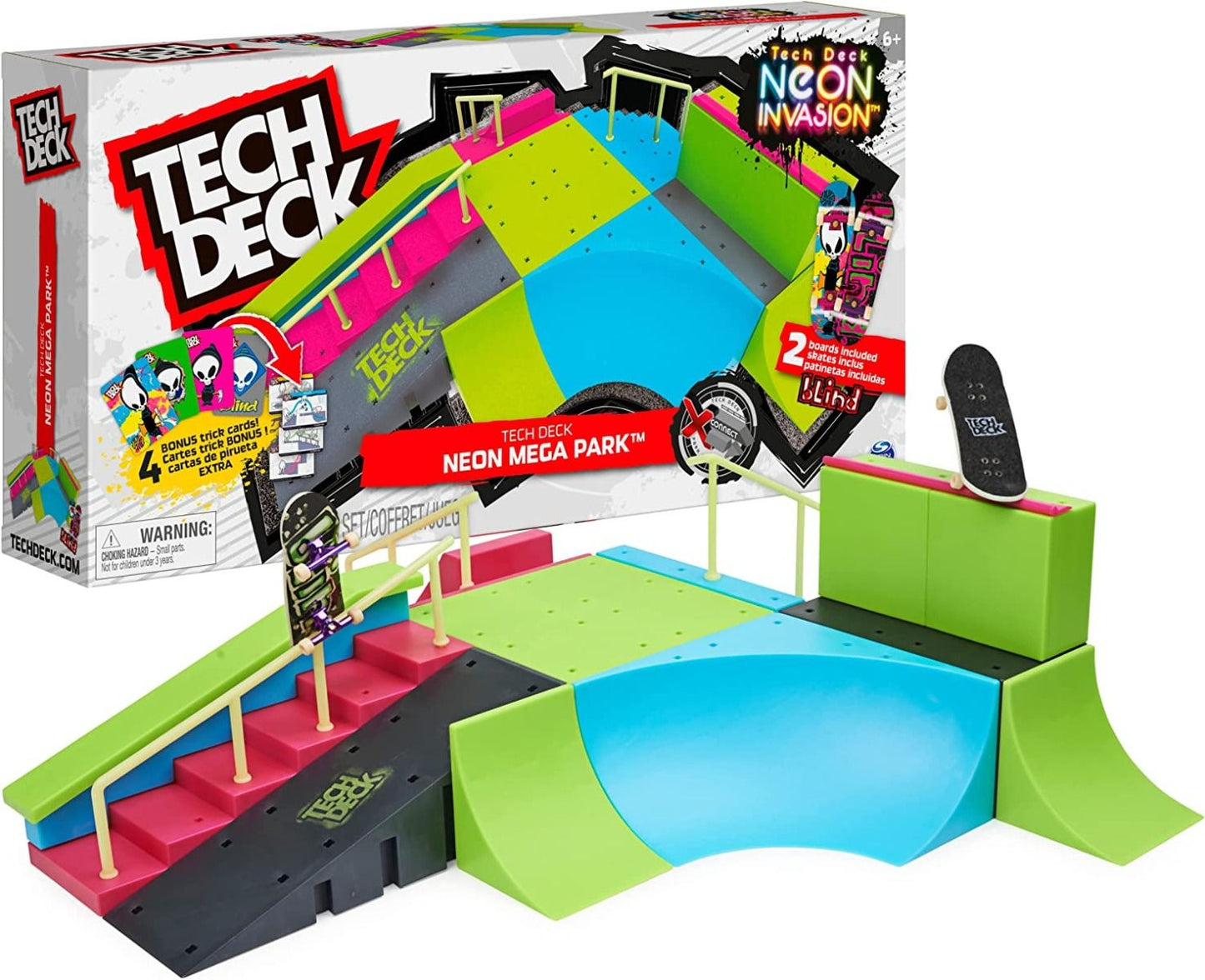 Tech Deck Neon Mega Park X-Connect Creator 6063752