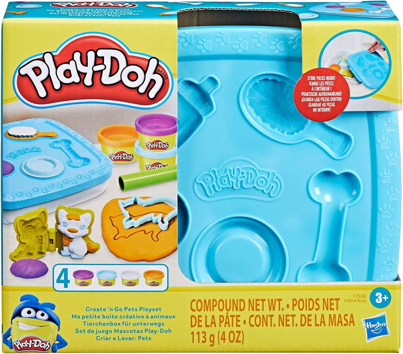 Play-Doh Create And Go Pets F7528/F6914