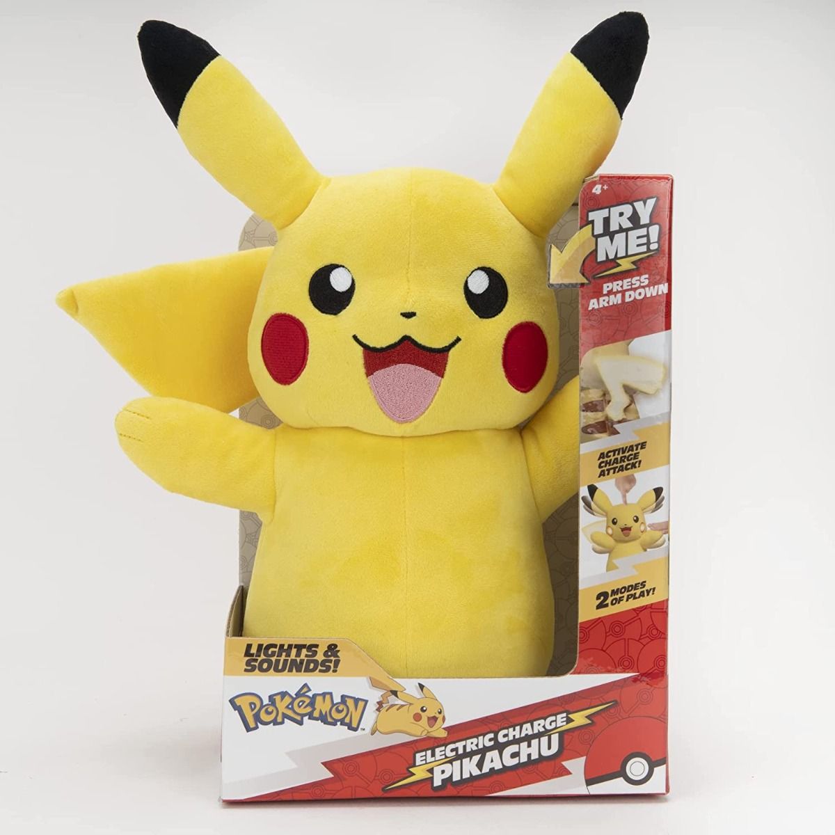 Pokemon Electric Charge Pikachu 10inch Plush PKW2365