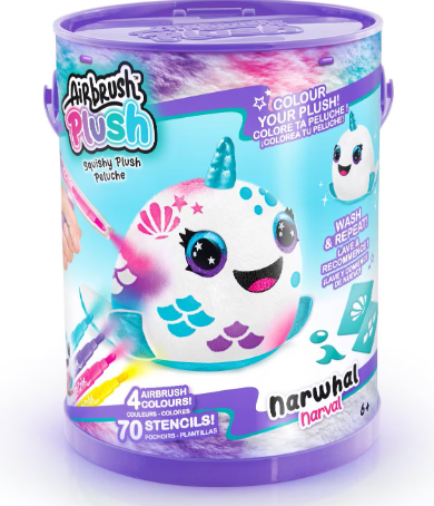 Airbrush Plush - Squish Pals Paint Can OFG266/63406