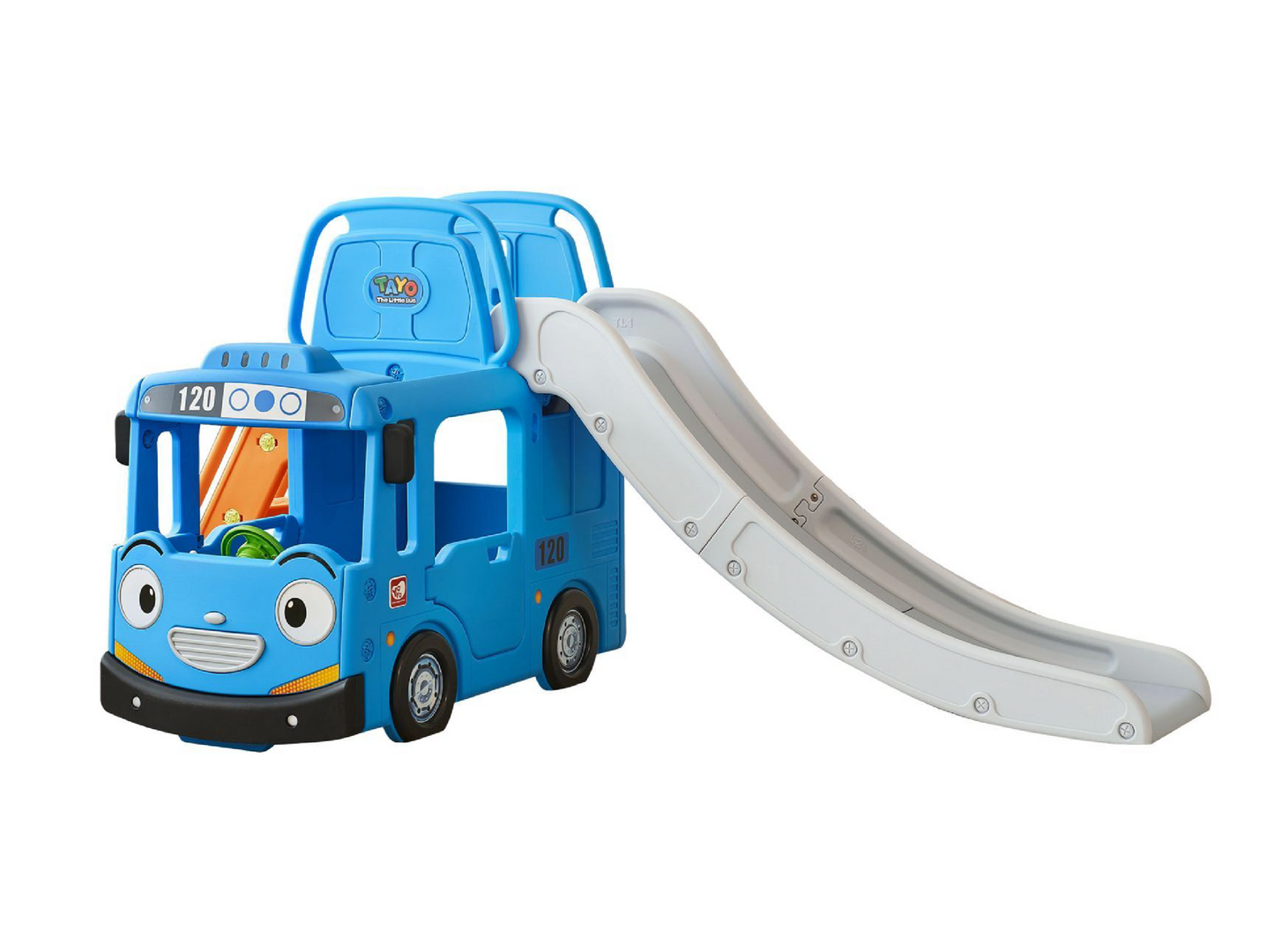 YaYa Little Tayo Bus 3in1 Slide Playset Blue Y2120