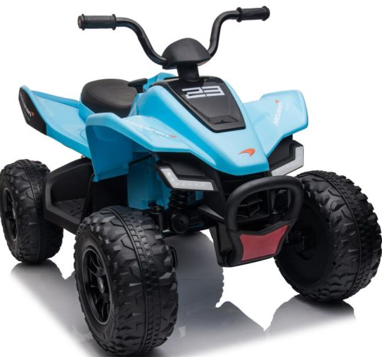 McLaren Quad Bike Racing Ride On 12V Blue 112EL