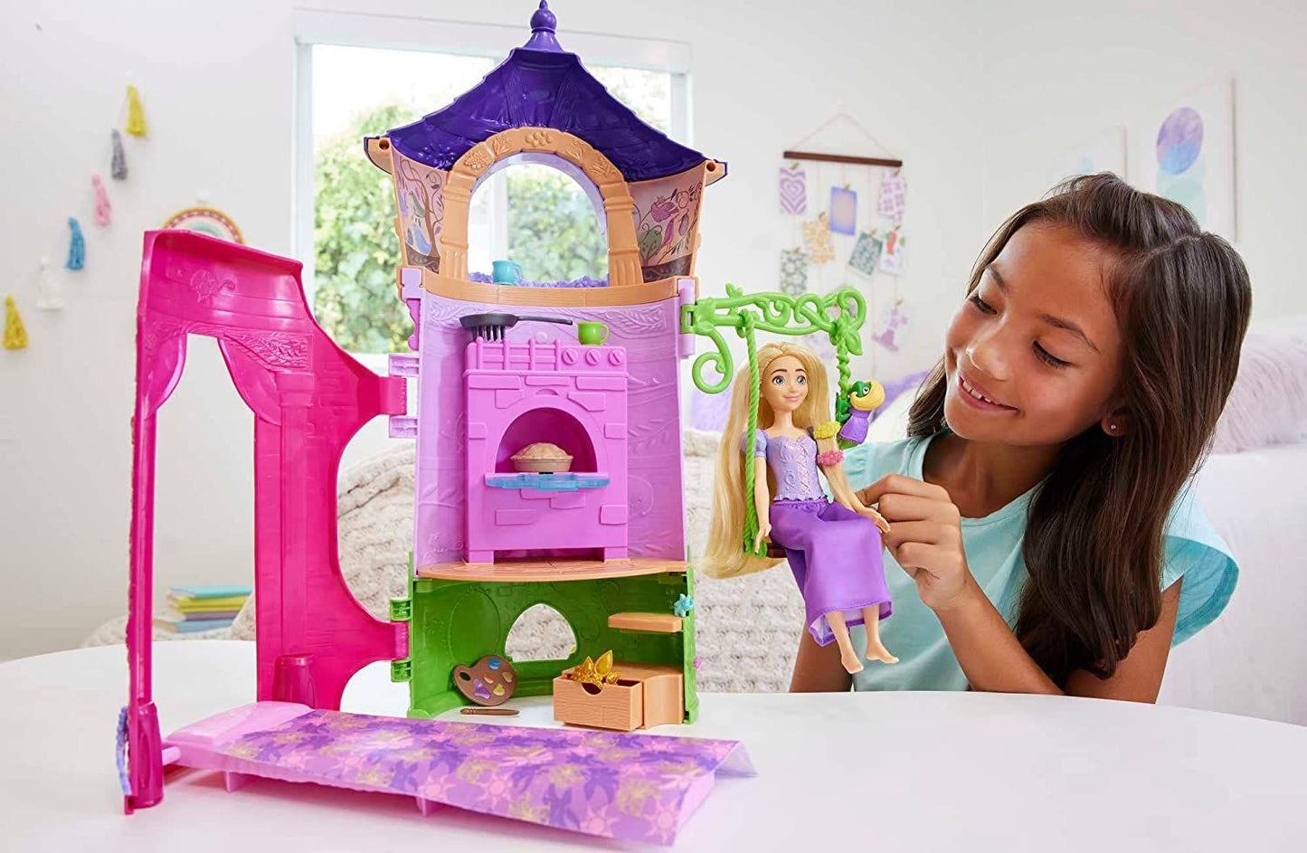 Disney Princess Rapunzel's Tower Playset HLW30