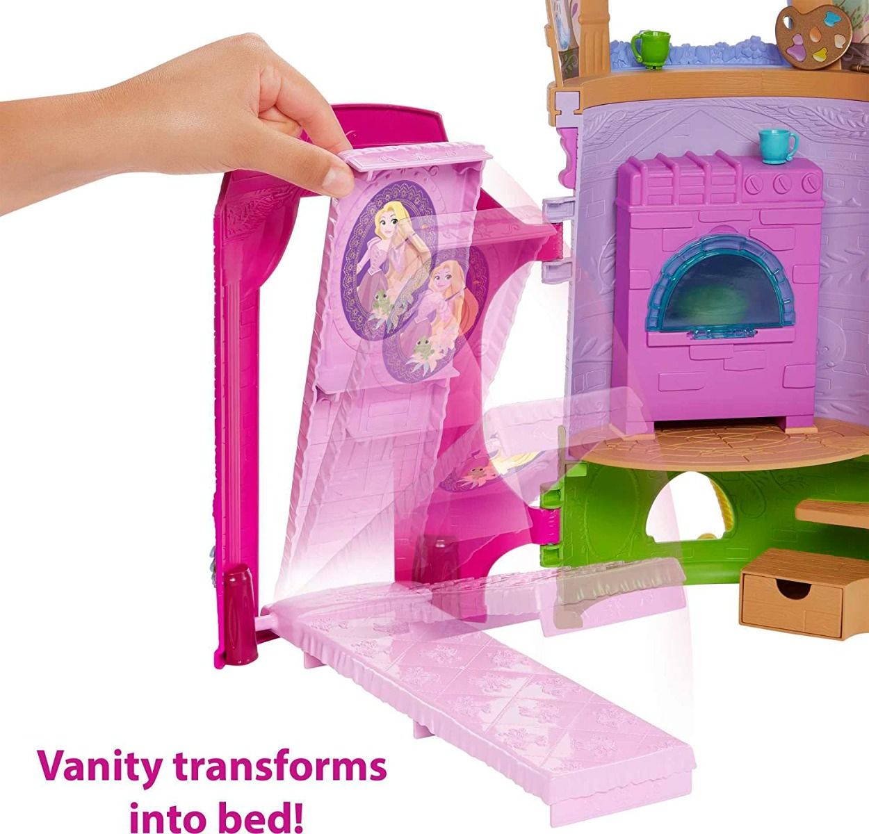 Disney Princess Rapunzel's Tower Playset HLW30