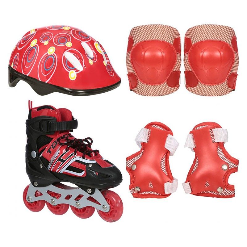 Top Gear Roller Skate Shoes 38-41 Red TG-9006