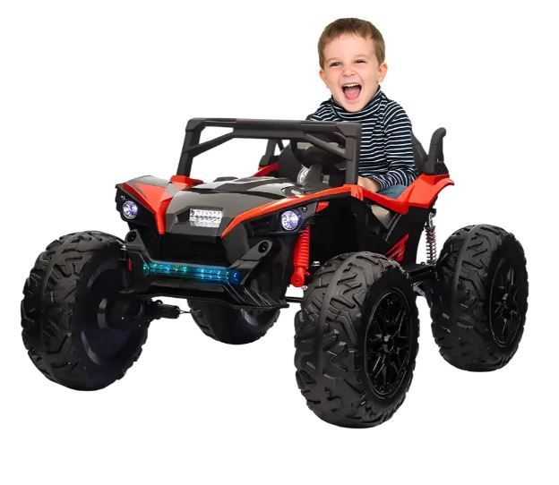 4x4 Buggy UTV 2 Seater 4M Electric Car Red