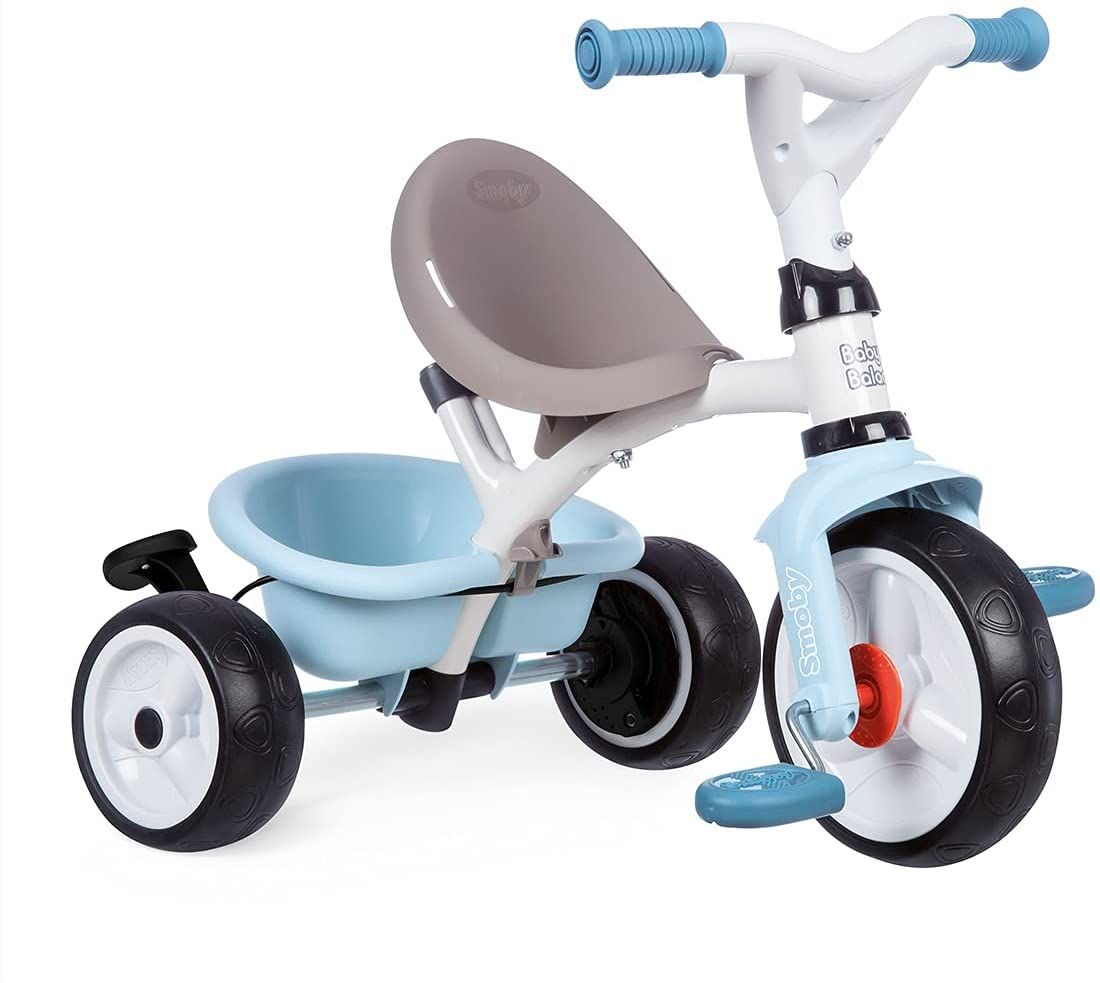 Smoby Baby Balade Plus 3-In-1 Tricycle Blue 7600741400