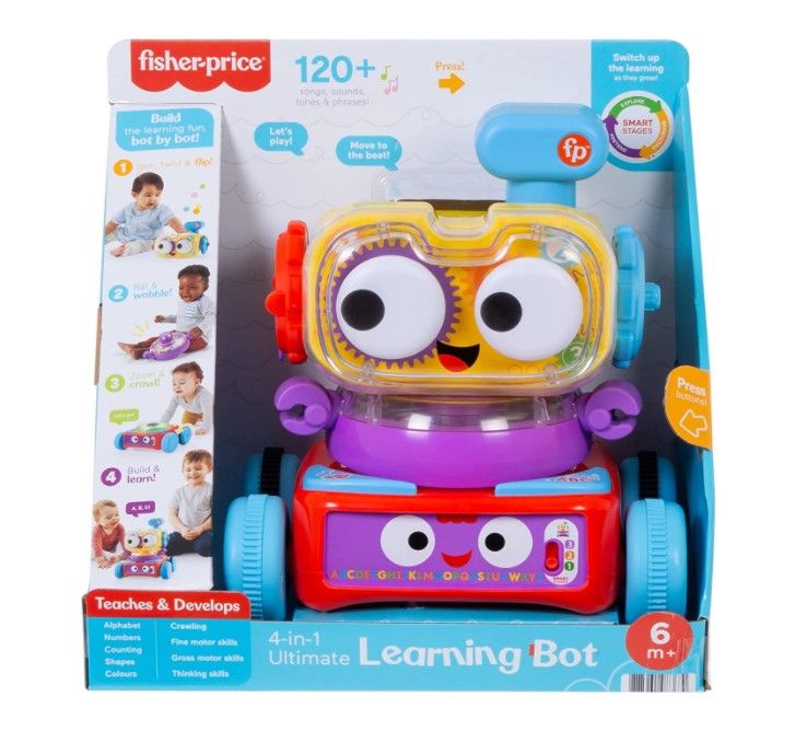 Fisher Price 4-in-1 Ultimate Learning Bot HBB04