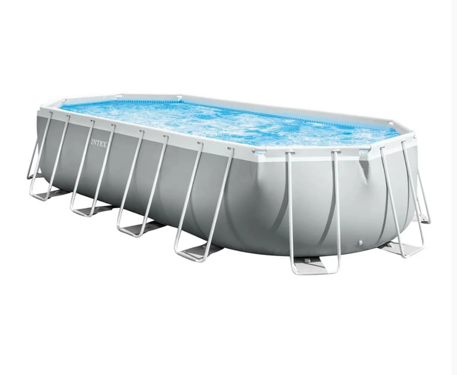 Intex Prism Frame Oval Pool Set 6.10x3.05x1.22m 26798