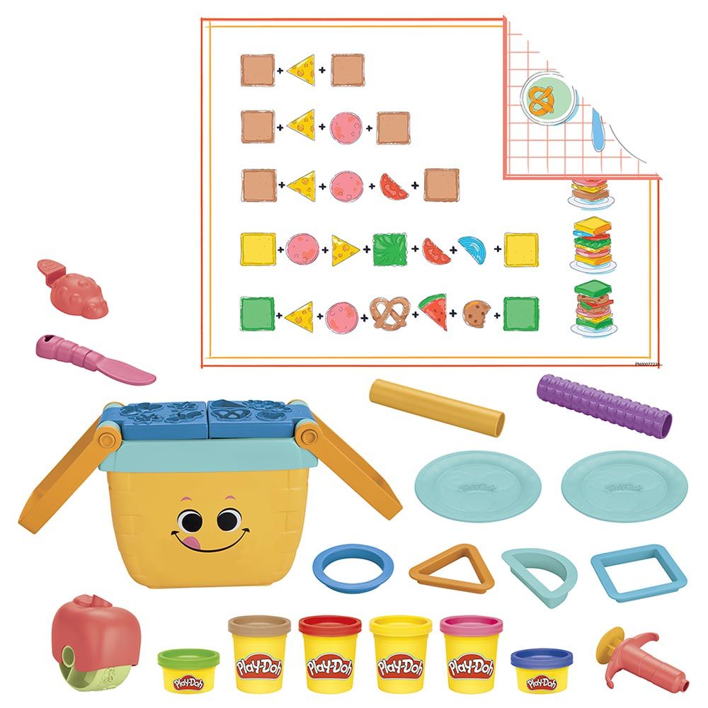 Play-Doh Picnic Shapes Starter Set F6916