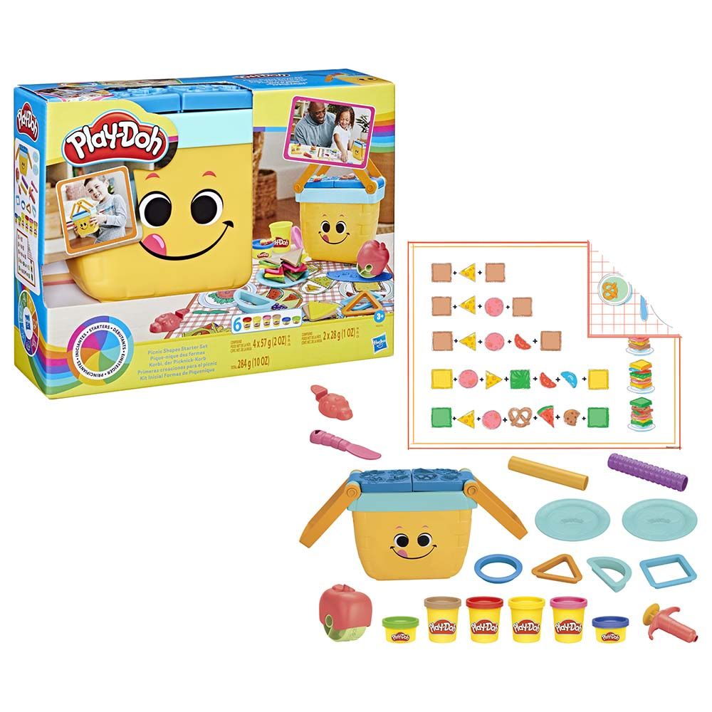 Play-Doh Picnic Shapes Starter Set F6916