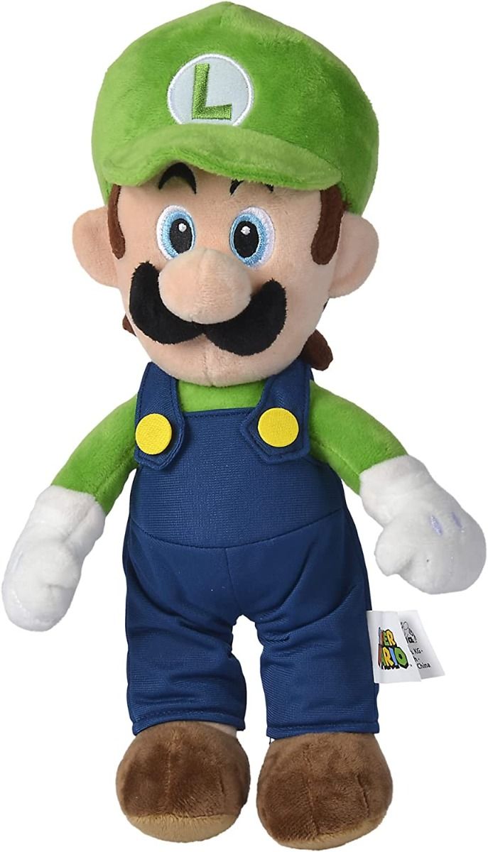 Simba Super Mario Luigi Plush Figure 30cm 109231011