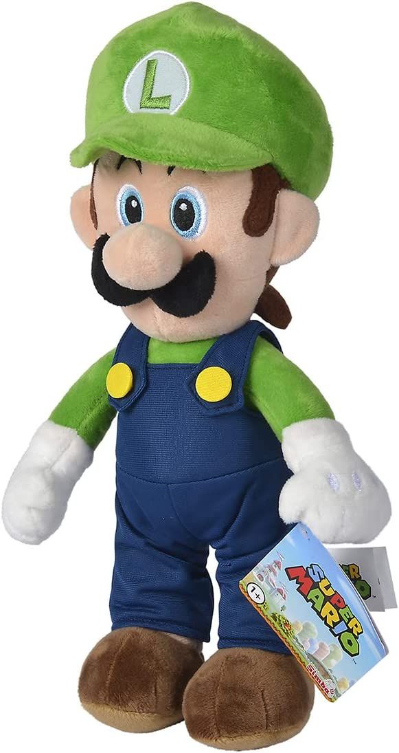 Simba Super Mario Luigi Plush Figure 30cm 109231011