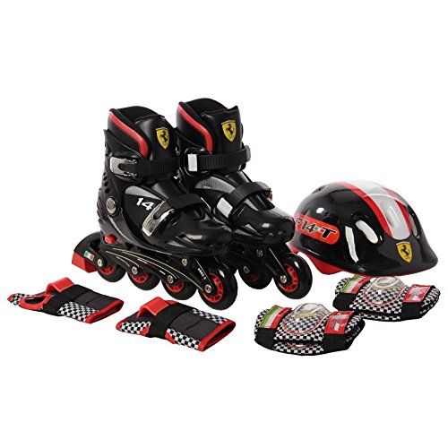 Ferrari Skate Inline Set Black 33-36 FK7-1