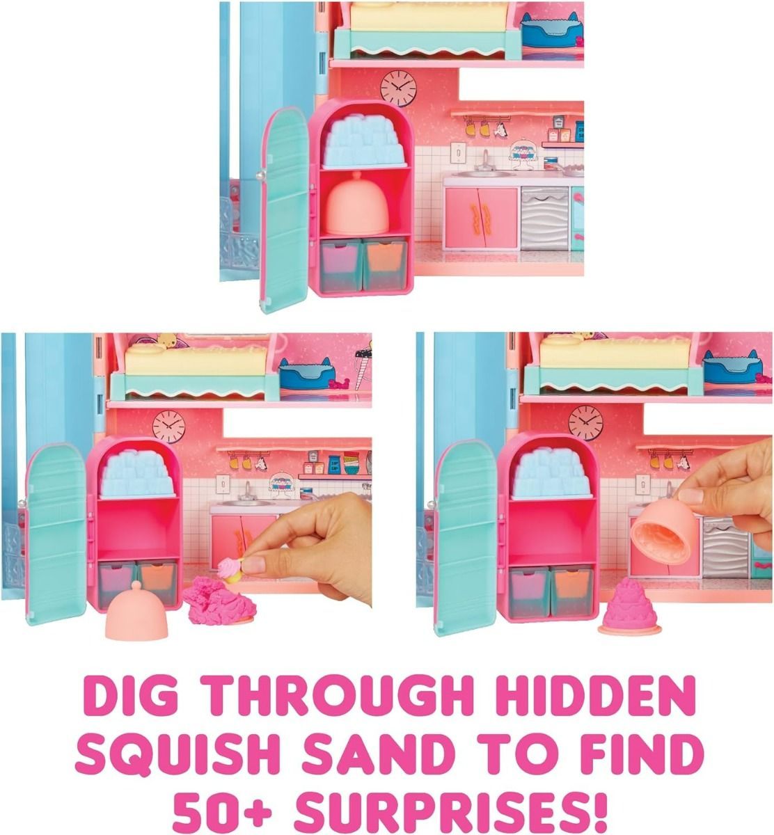 L.O.L. Surprise Squish Sand Magic House With Tot MGA-593218