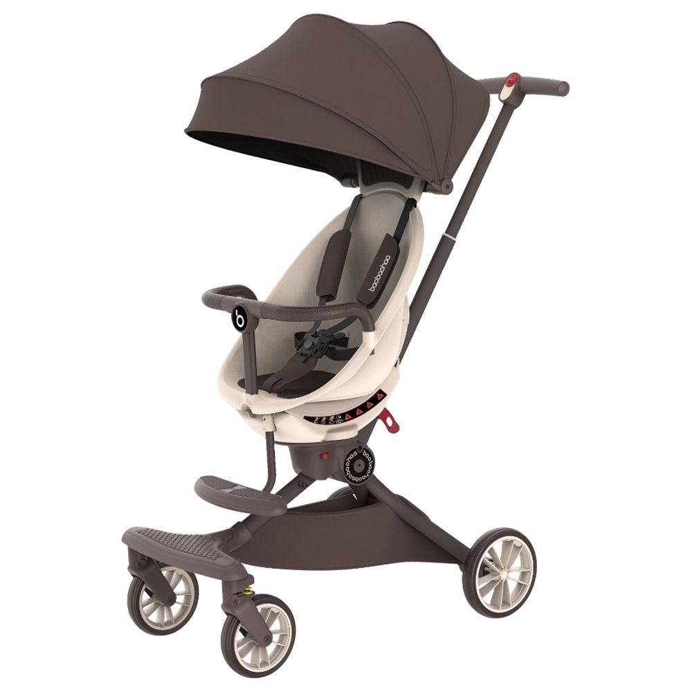 Baobaohao Trolley Foldable Stroller - Caramel Milk V18