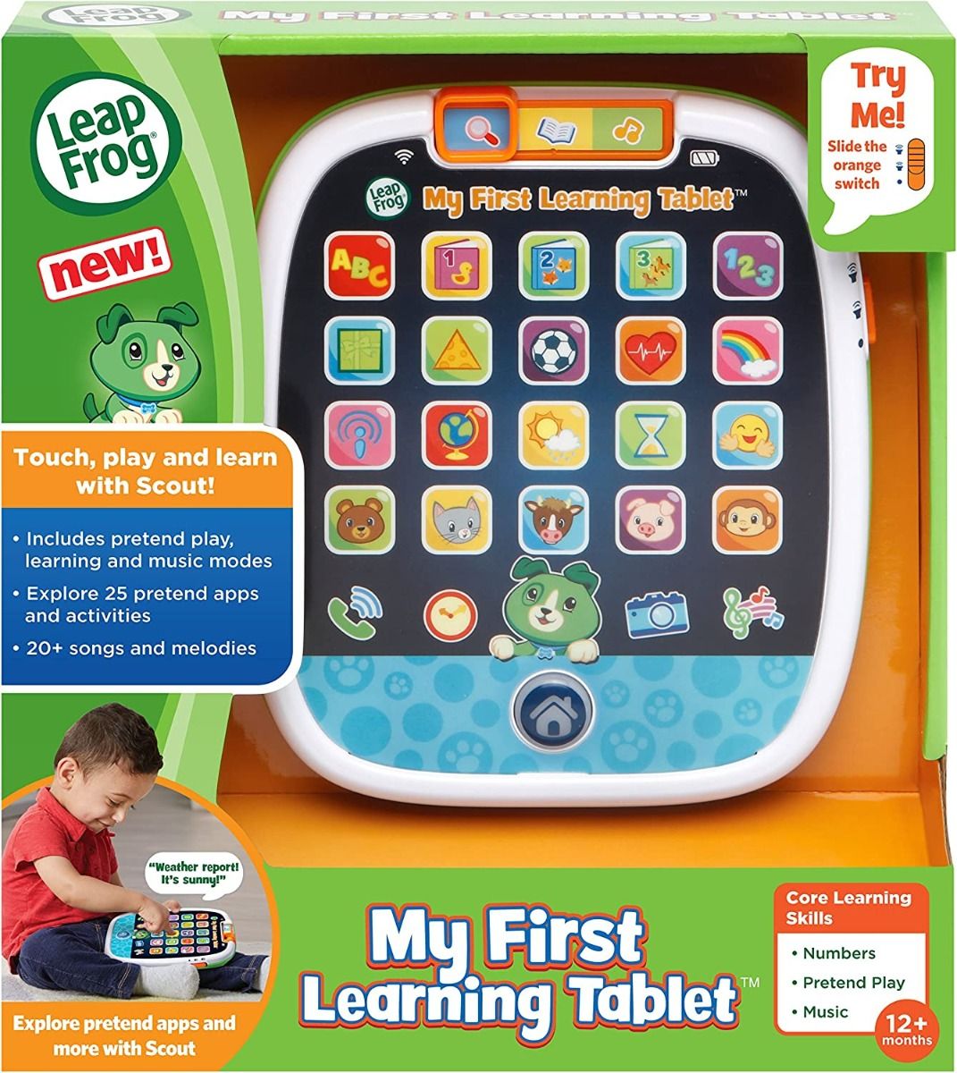 Leapfrog My First Learning Tablet Black 80-602900