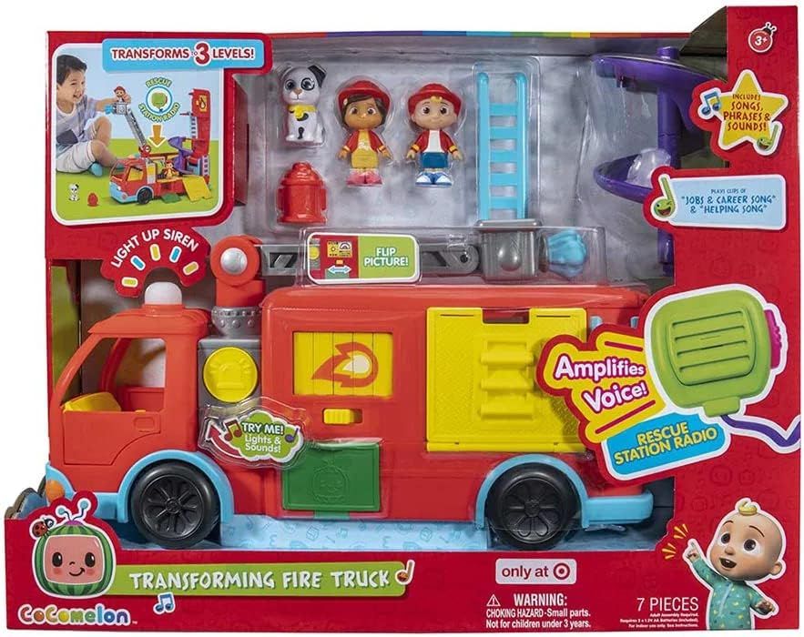 Cocomelon Deluxe Transforming Fire Truck CMW0220