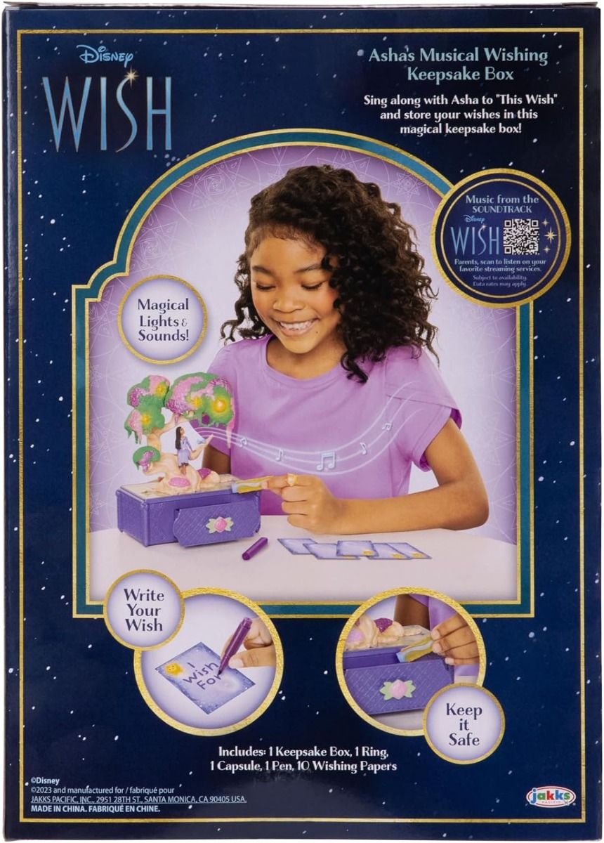 Disney Wish Wishing Tree Musical Jewelry Box 231684