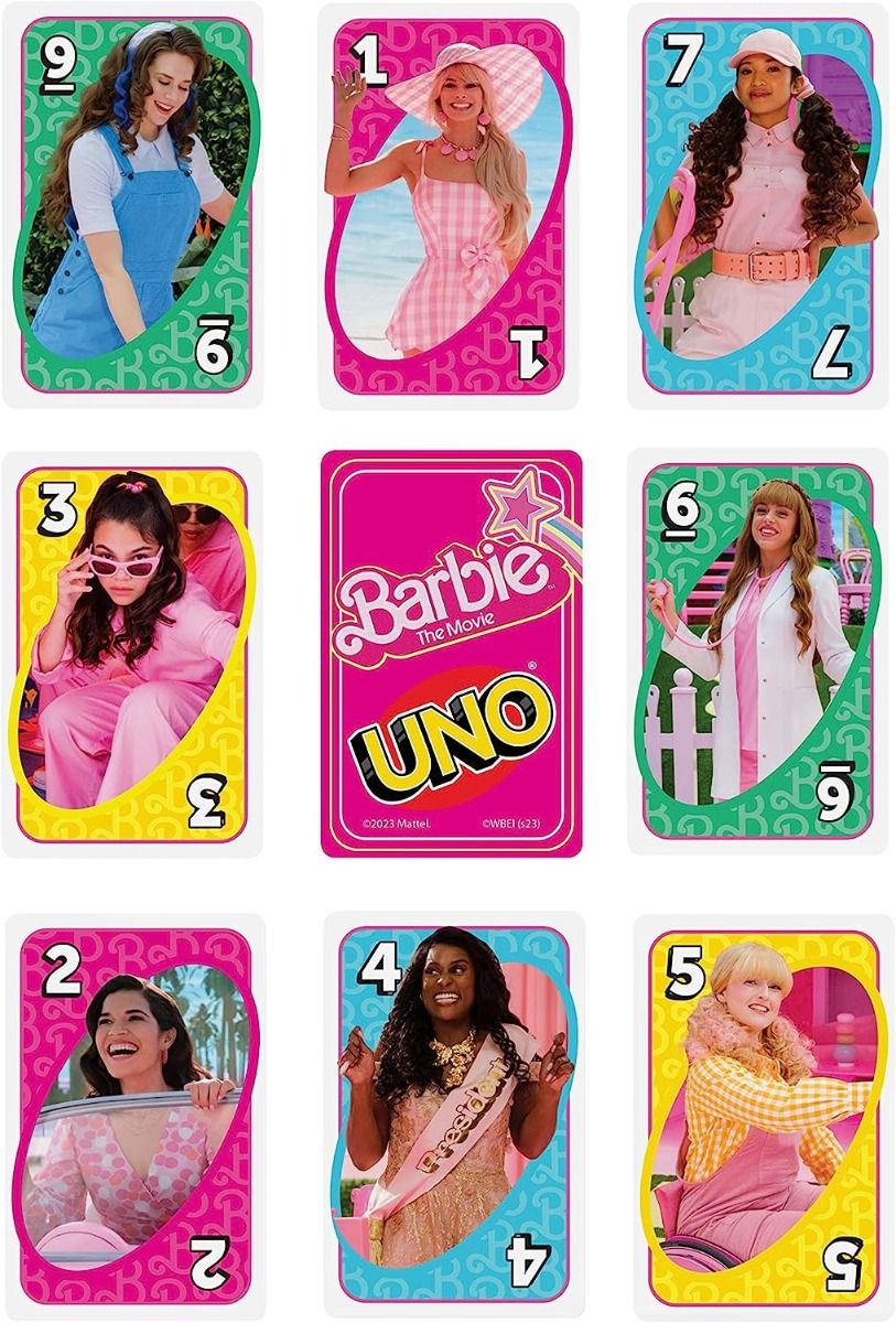 UNO Barbie Movie HPY59