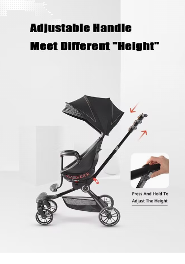 Baobaohao Travel Stroller Black V8