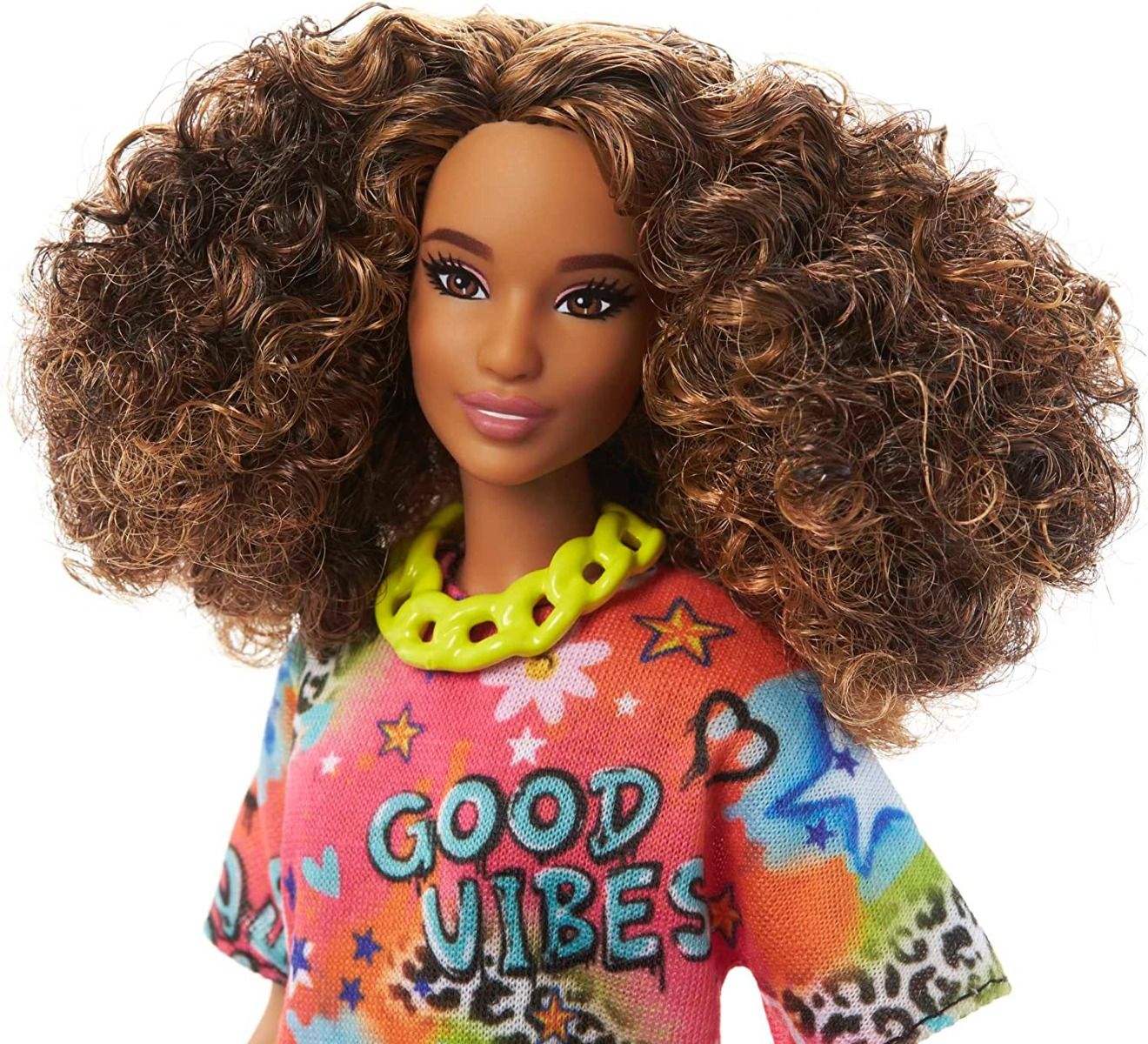 Barbie Fashionistas Doll - Good Vibes T-Shirt Dress HPF77