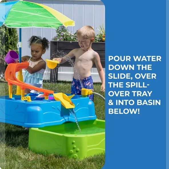 Step2 Waterpark Wonders Two-Tier Water Table 414599