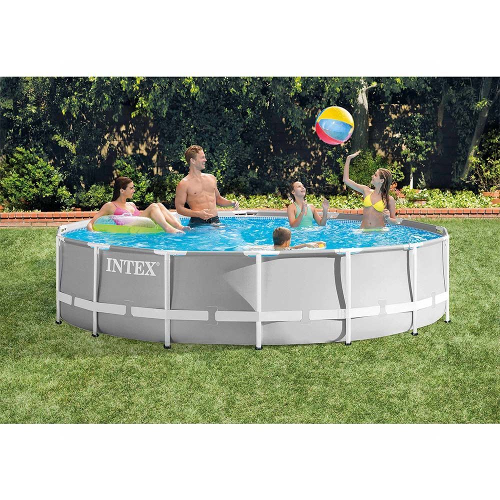 Intex Prism Frame Round Above Ground Pool 427x107cm 26720