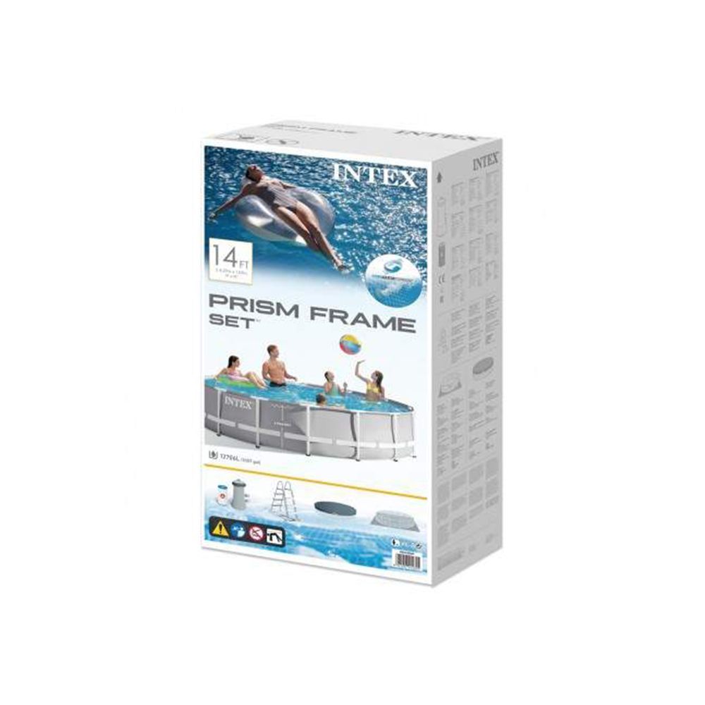 Intex Prism Frame Round Above Ground Pool 427x107cm 26720