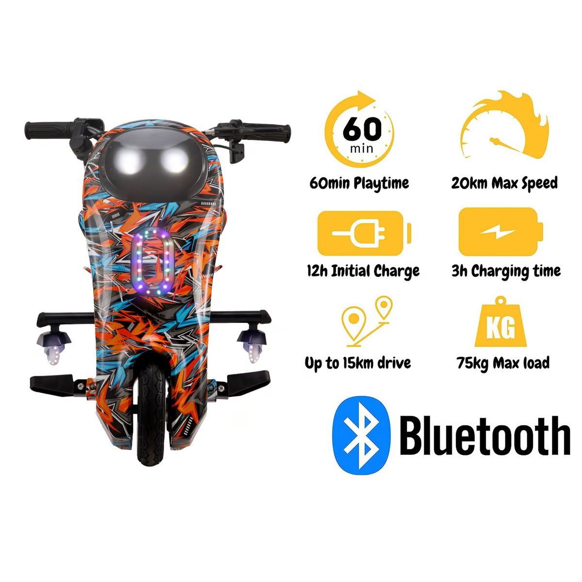 MyToys Drift Scooter 36V JP Mix Orange MT707