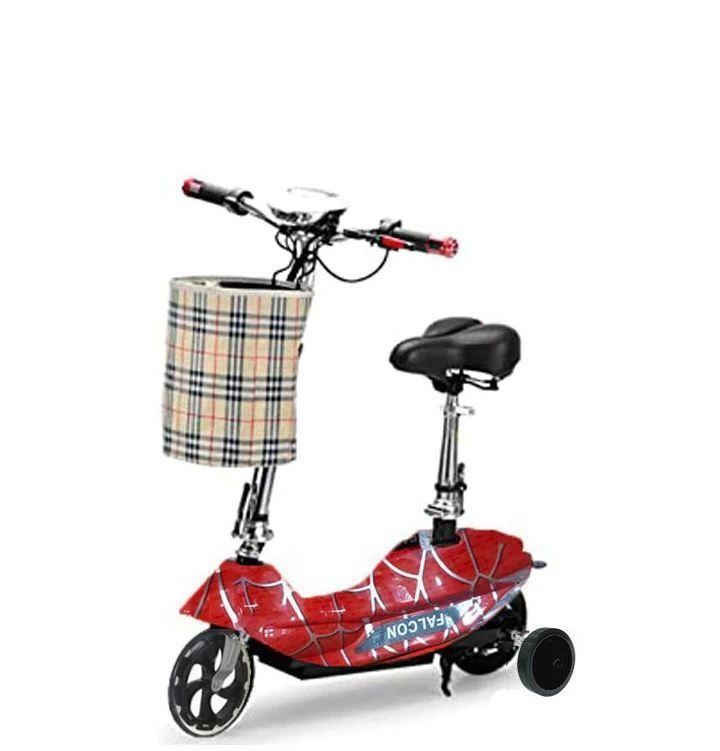 Electric Scooter With Seat Red BD007