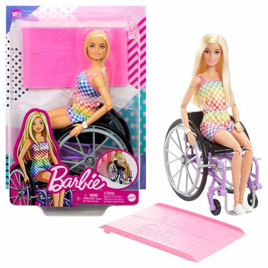 Barbie Fashionistas Doll With Wheelchair HJT13