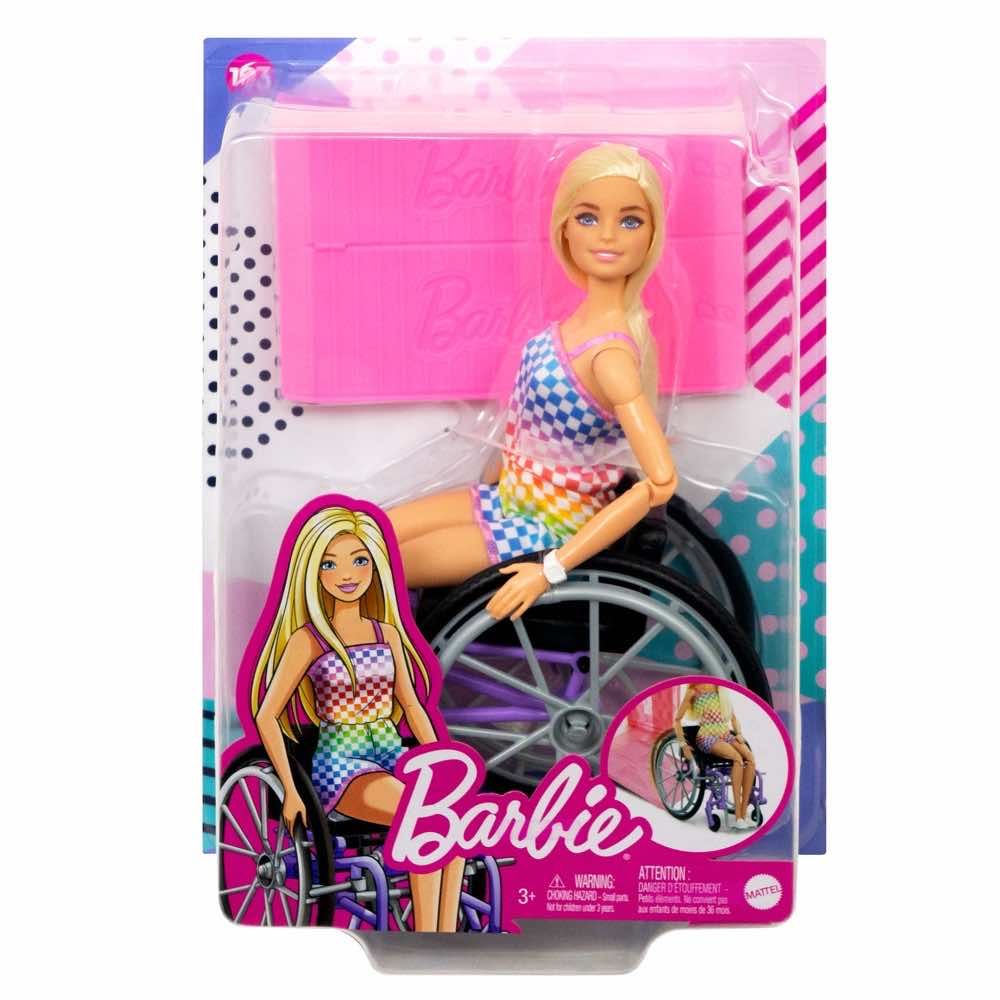 Barbie Fashionistas Doll With Wheelchair HJT13