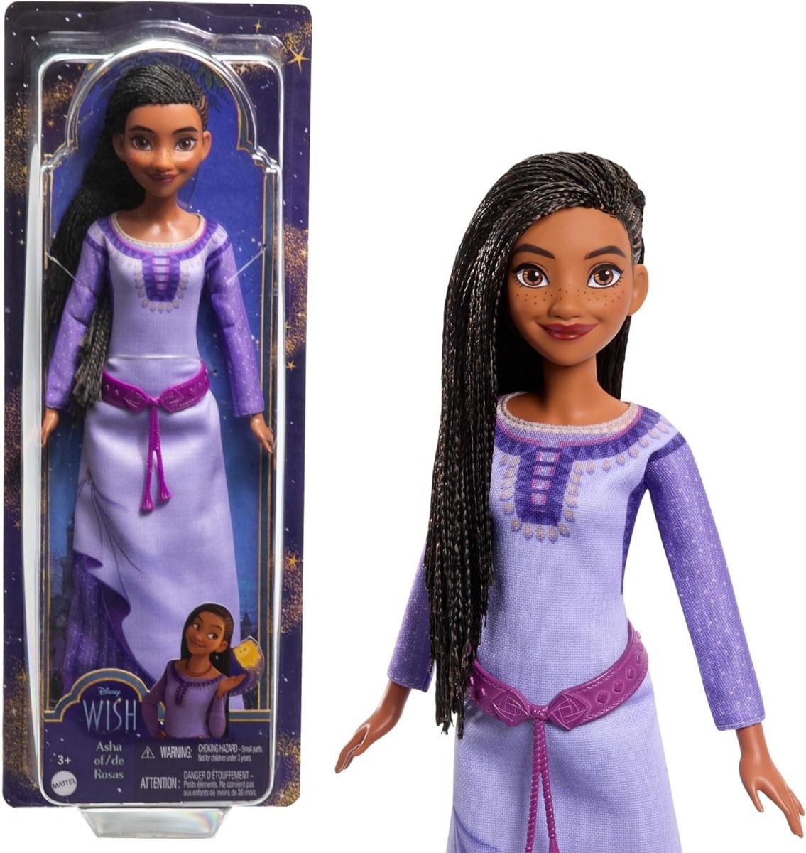 Disney Wish Fashion Doll Asha HPX23