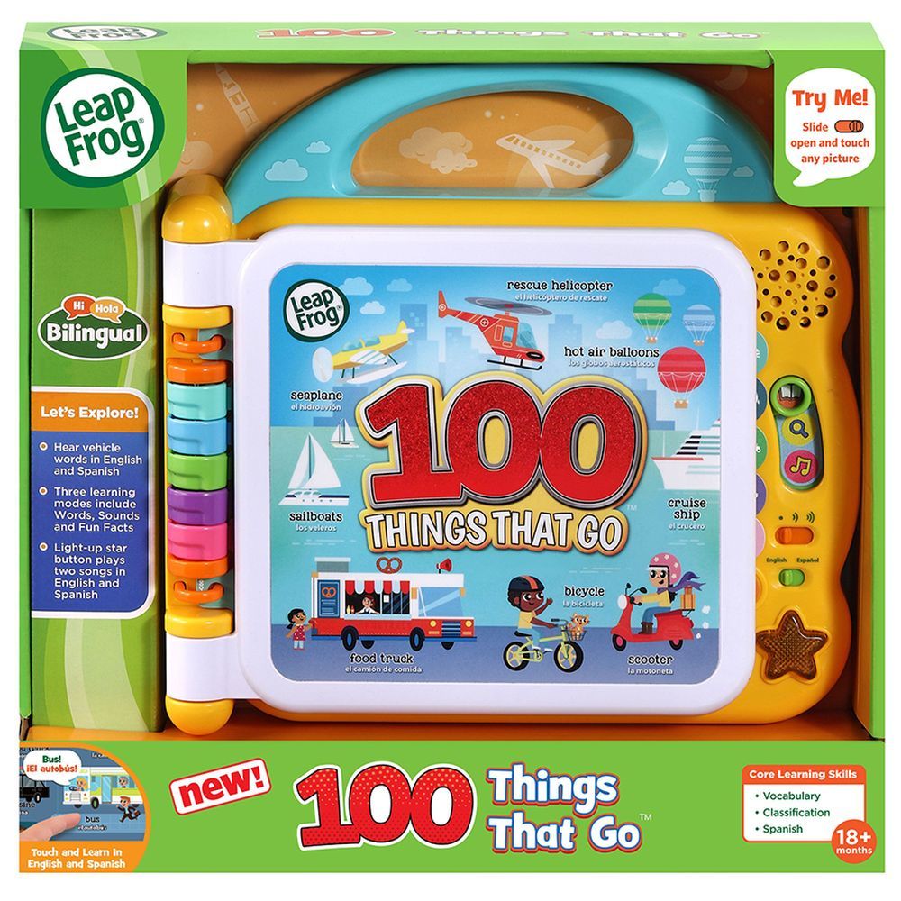 Leapfrog 100 Words Things That Go 80-614843