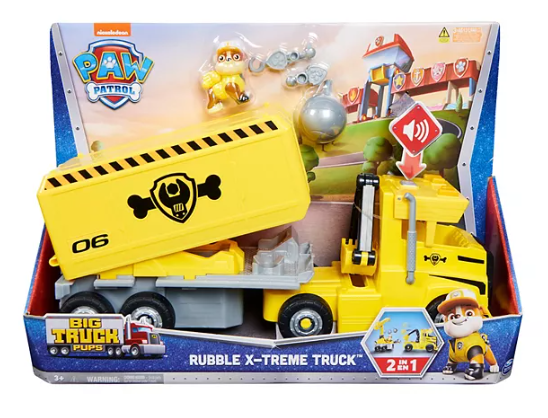 Paw Patrol Big Truck Pups Rubble X-Treme Deluxe 6064242