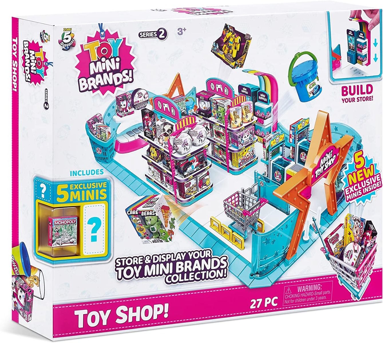 Zuru 5 Surprise Mini Brands Toy Shop Playset 77153